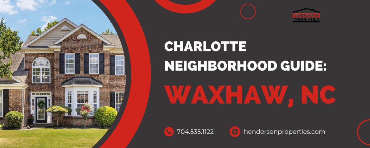 real estate in waxhaw nc