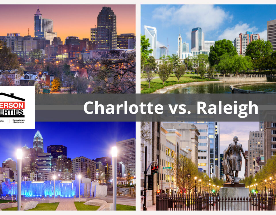 Raleigh or Charlotte